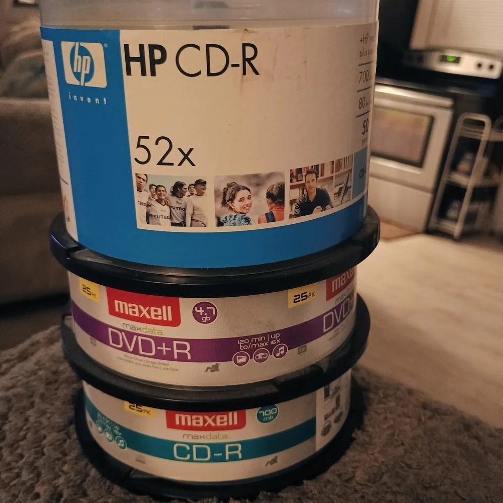 HP cd discs